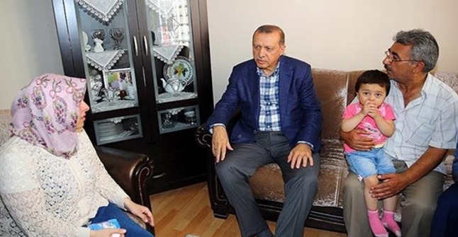 Cumhurbaşkanı Erdoğan Sürpriz Ziyaret Gerçekleştirdi