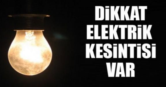 İstanbul'da 10 İlçede Elektrik Kesintisi